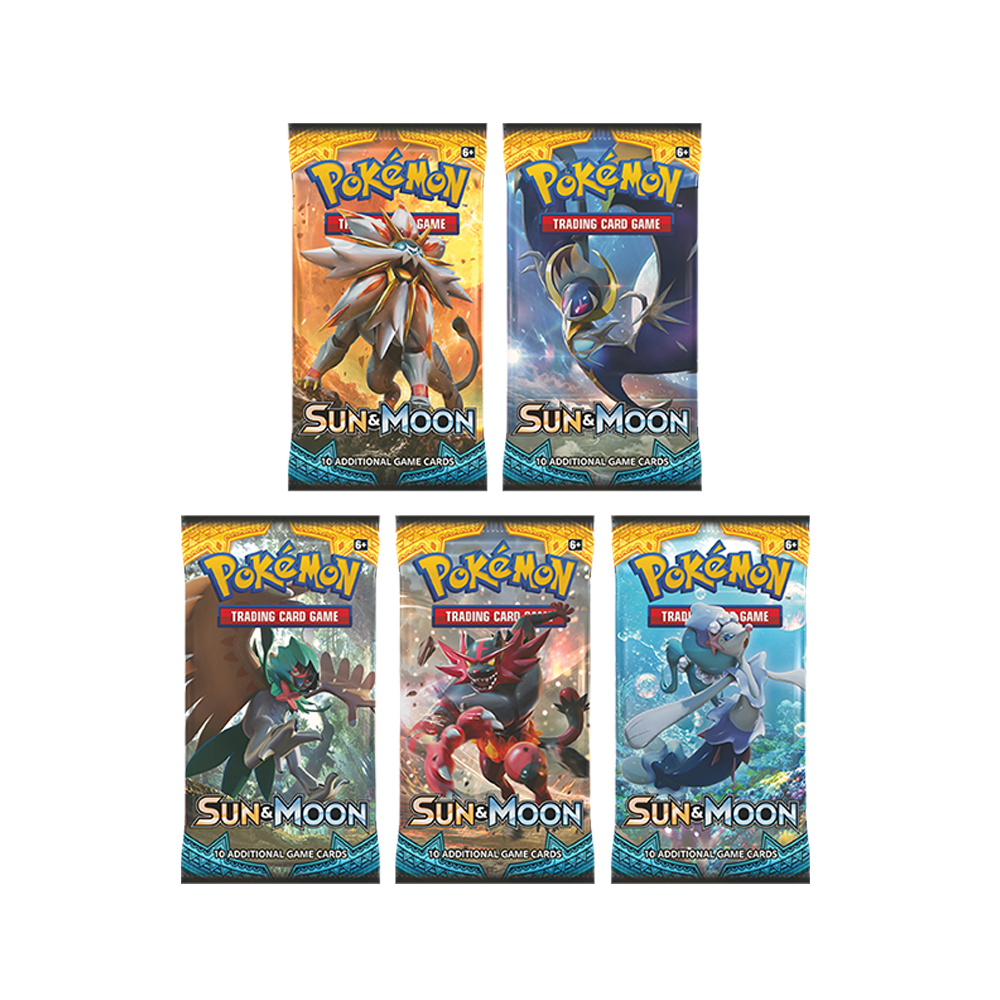 pokemon sun and moon booster pack