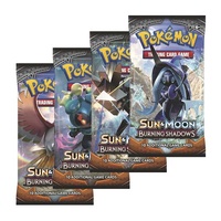 Pokemon SM Burning Shadows ARTSET 4x Booster Packs BRAND NEW AND SEALED TCG