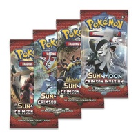 Pokemon SM Crimson Invasion ARTSET 4x Booster Packs BRAND NEW AND SEALED TCG