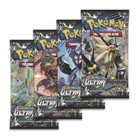 Pokemon SM Ultra Prism ARTSET 4x Booster Packs BRAND NEW AND SEALED TCG