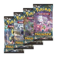 Pokemon SM Lost Thunder ARTSET 4x Booster Packs BRAND NEW AND SEALED TCG