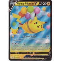 Flying Pikachu V 6/25 SWSH Celebrations Holo Ultra Rare Pokemon Card NEAR MINT TCG
