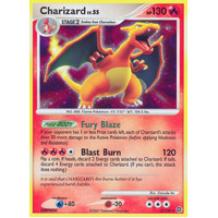 Charizard 3/132 - Diamond & Pearl Secret Wonders Holo Rare - Pokemon Card Near Mint TCG