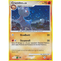 Cranidos DP07 Black Star Promo Holo Pokemon Card NEAR MINT TCG