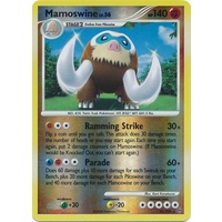 Mamoswine 21/100 DP Stormfront Reverse Holo Rare Pokemon Card NEAR MINT TCG