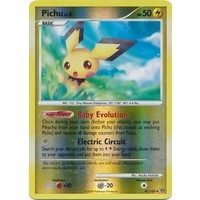 Pichu 45/100 DP Stormfront Reverse Holo Uncommon Pokemon Card NEAR MINT TCG