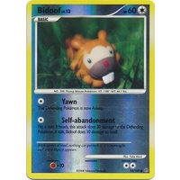 Bidoof 54/100 DP Stormfront Reverse Holo Common Pokemon Card NEAR MINT TCG