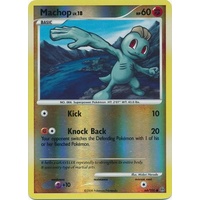 Machop 64/100 DP Stormfront Reverse Holo Common Pokemon Card NEAR MINT TCG