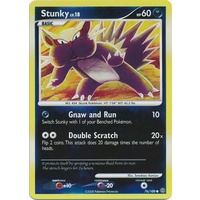 Stunky 76/100 DP Stormfront Reverse Holo Common Pokemon Card NEAR MINT TCG