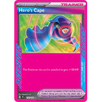 Hero's Cape 152/162 Scarlet and Violet Temporal Forces Ace Holo Rare Pokemon Card NEAR MINT TCG