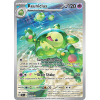 Reuniclus 171/162 Scarlet and Violet Temporal Forces Illustration Holo Rare Pokemon Card NEAR MINT TCG