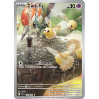 Cutiefly 172/162 Scarlet and Violet Temporal Forces Illustration Holo Rare Pokemon Card NEAR MINT TCG