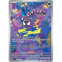 Gastly 177/162 Scarlet and Violet Temporal Forces Illustration Holo Rare Pokemon Card NEAR MINT TCG