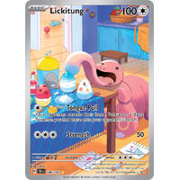 Lickitung 180/162 Scarlet and Violet Temporal Forces Illustration Holo Rare Pokemon Card NEAR MINT TCG