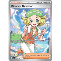 Bianca's Devotion 197/162 Scarlet and Violet Temporal Forces Full Art Ultra Holo Rare Pokemon Card NEAR MINT TCG