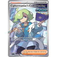 Ciphermaniac's Codebreaking 198/162 Scarlet and Violet Temporal Forces Full Art Ultra Holo Rare Pokemon Card NEAR MINT TCG