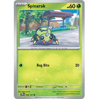 Spinarak 004/167 SV Twilight Masquerade Common Pokemon Card NEAR MINT TCG
