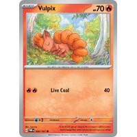 Vulpix 026/167 SV Twilight Masquerade Common Pokemon Card NEAR MINT TCG