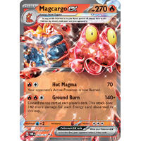 Magcargo EX 029/167 SV Twilight Masquerade Holo Ultra Rare Pokemon Card NEAR MINT TCG
