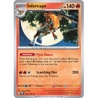 Infernape 033/167 SV Twilight Masquerade Holo Rare Pokemon Card NEAR MINT TCG