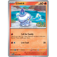 Litwick 036/167 SV Twilight Masquerade Common Pokemon Card NEAR MINT TCG