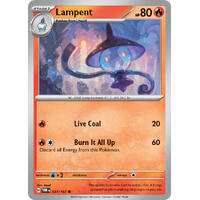 Lampent 037/167 SV Twilight Masquerade Common Pokemon Card NEAR MINT TCG