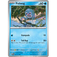 Poliwag 041/167 SV Twilight Masquerade Common Pokemon Card NEAR MINT TCG