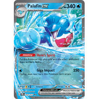 Palafin EX 061/167 SV Twilight Masquerade Holo Ultra Rare Pokemon Card NEAR MINT TCG