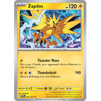 Zapdos 065/167 SV Twilight Masquerade Holo Rare Pokemon Card NEAR MINT TCG