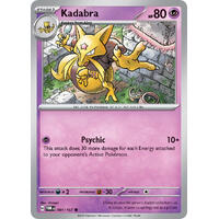 Kadabra 081/167 SV Twilight Masquerade Common Pokemon Card NEAR MINT TCG