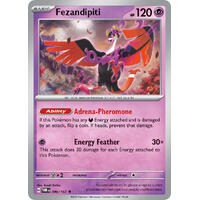 Fezandipiti 096/167 SV Twilight Masquerade Holo Rare Pokemon Card NEAR MINT TCG