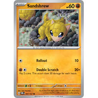 Sandshrew 097/167 SV Twilight Masquerade Common Pokemon Card NEAR MINT TCG