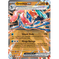 Greninja EX 106/167 SV Twilight Masquerade Holo Ultra Rare Pokemon Card NEAR MINT TCG