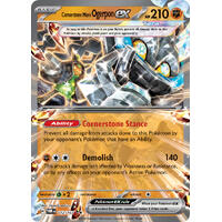 Cornerstone Mask Ogerpon EX 112/167 SV Twilight Masquerade Holo Ultra Rare Pokemon Card NEAR MINT TCG