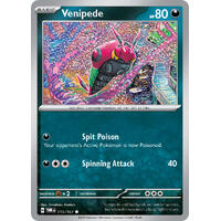 Venipede 115/167 SV Twilight Masquerade Common Pokemon Card NEAR MINT TCG