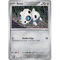 Aron 120/167 SV Twilight Masquerade Common Pokemon Card NEAR MINT TCG