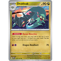 Drakloak 129/167 SV Twilight Masquerade Common Pokemon Card NEAR MINT TCG