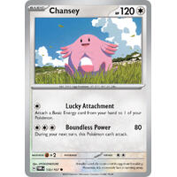 Chansey 133/167 SV Twilight Masquerade Common Pokemon Card NEAR MINT TCG