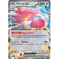 Blissey EX 134/167 SV Twilight Masquerade Holo Ultra Rare Pokemon Card NEAR MINT TCG