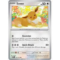 Eevee 135/167 SV Twilight Masquerade Common Pokemon Card NEAR MINT TCG