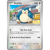 Snorlax 136/167 SV Twilight Masquerade Uncommon Pokemon Card NEAR MINT TCG