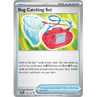 Bug Catching Set 143/167 SV Twilight Masquerade Uncommon Trainer Pokemon Card NEAR MINT TCG