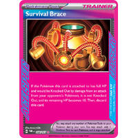 Survival Brace 164/167 SV Twilight Masquerade Ace Rare Holo Trainer Pokemon Card NEAR MINT TCG