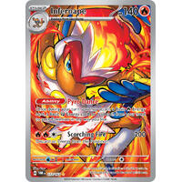 Infernape 173/167 SV Twilight Masquerade Illustration Rare Holo Pokemon Card NEAR MINT TCG