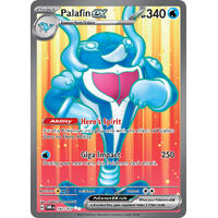 Palafin EX 193/167 SV Twilight Masquerade Full Art Holo Ultra Rare Pokemon Card NEAR MINT TCG