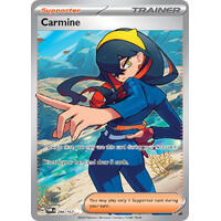 Carmine 204/167 SV Twilight Masquerade Full Art Holo Ultra Rare Pokemon Card NEAR MINT TCG