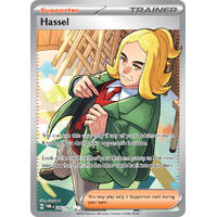 Hassel 205/167 SV Twilight Masquerade Full Art Holo Ultra Rare Pokemon Card NEAR MINT TCG