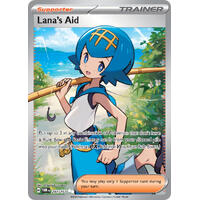 Lana's Aid 207/167 SV Twilight Masquerade Full Art Holo Ultra Rare Pokemon Card NEAR MINT TCG