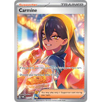 Carmine 217/167 SV Twilight Masquerade Special Illustration Rare Holo Pokemon Card NEAR MINT TCG