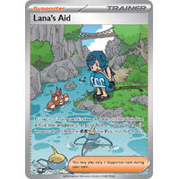 Lana's Aid 219/167 SV Twilight Masquerade Special Illustration Rare Holo Pokemon Card NEAR MINT TCG